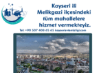 Kayseri Melikgazi Şirintepe Mahallesi Ev Temizlik Hizmeti