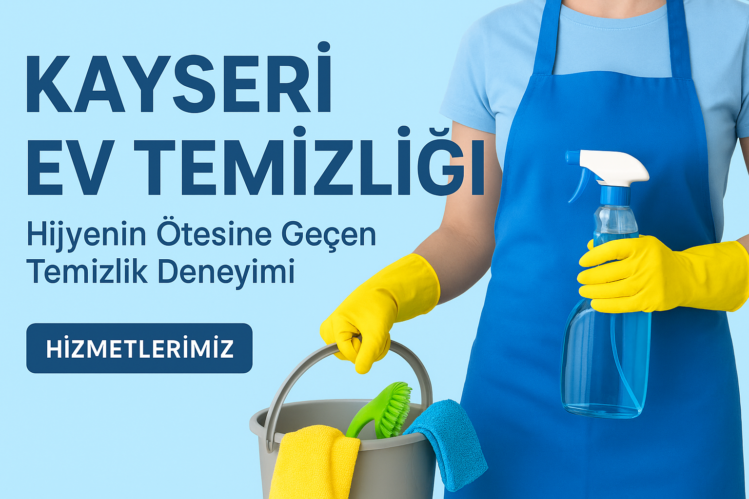 Kayseri Ev Temizliği: Hijyenin Ötesine Geçen Temizlik Deneyimi